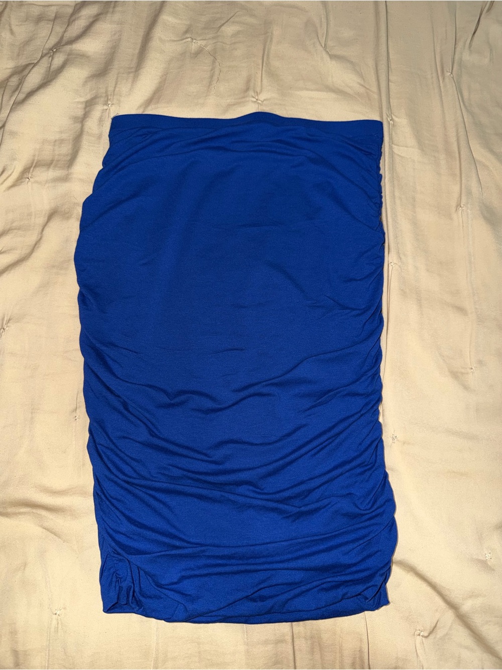 Vince Camuto Royal Blue Midi Skirt